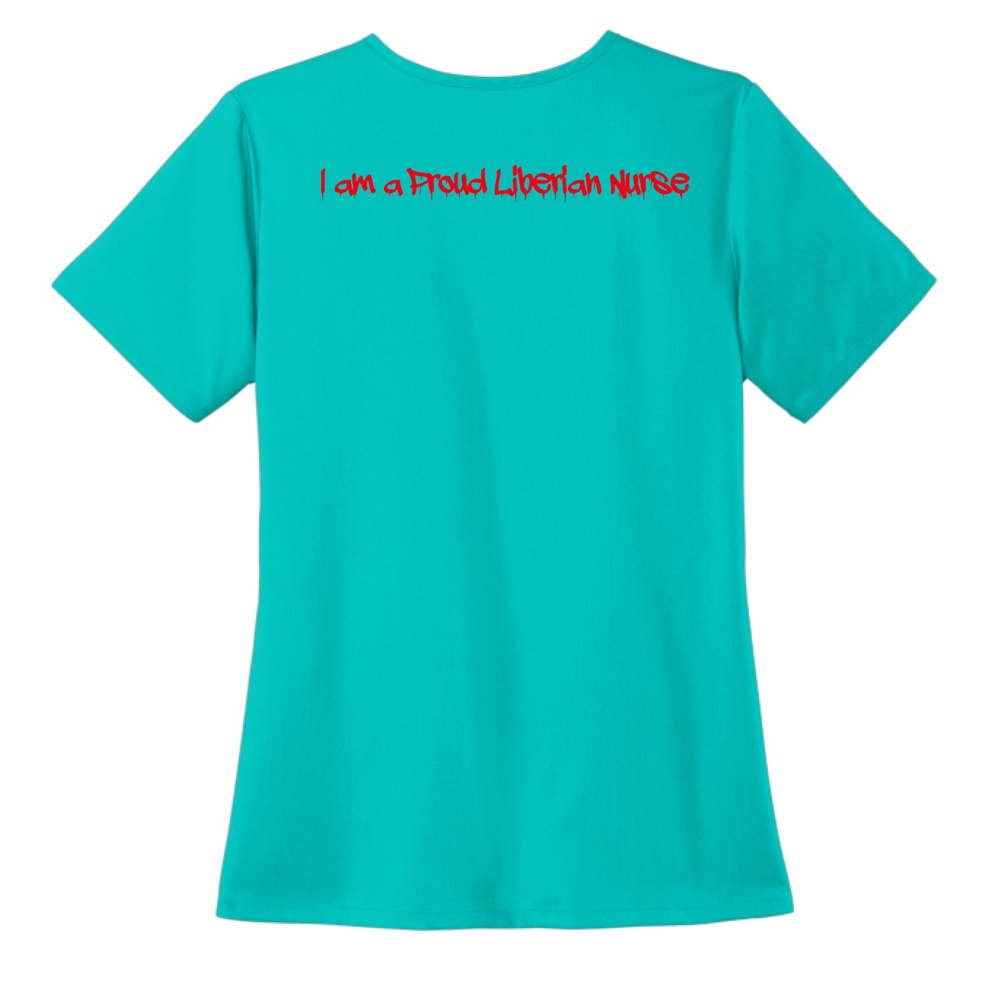 Teal Blue - BACK