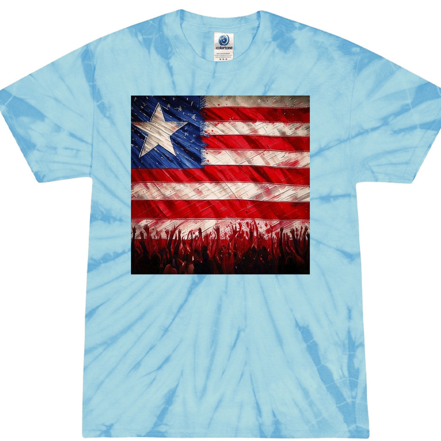 SPIDER BABY BLUE - FRONT