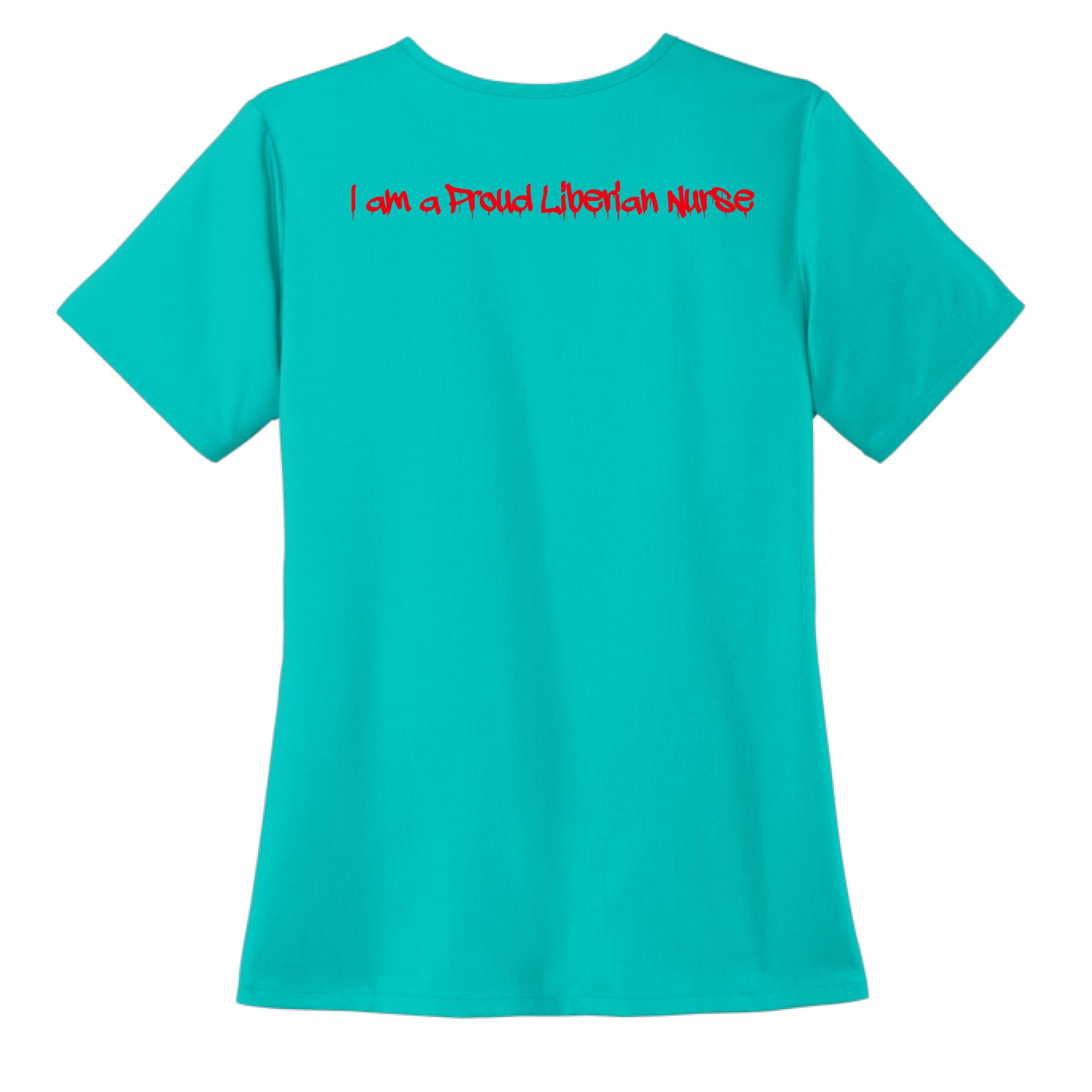 Teal Blue - BACK
